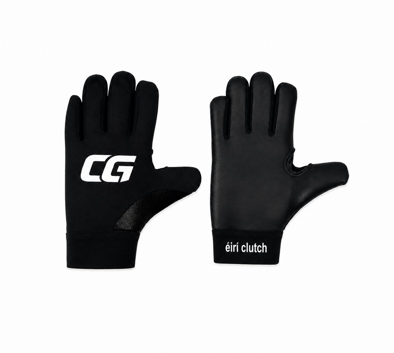 CLUTCH GLOVES BLACK/WHITE ADULT