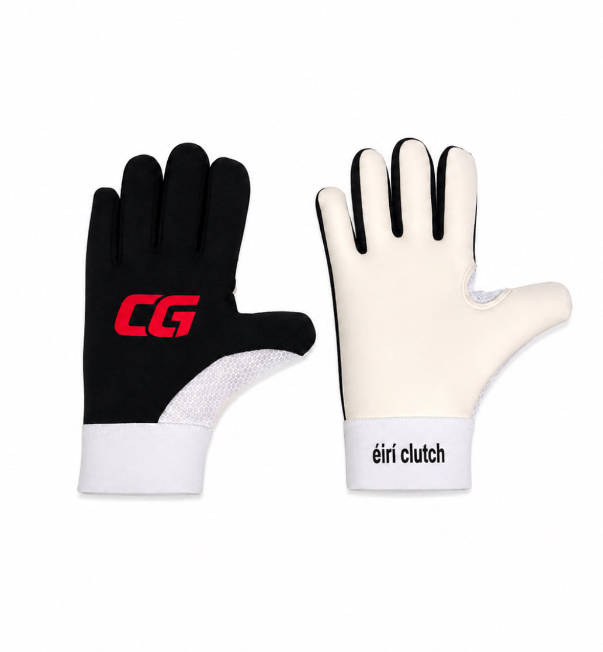 CLUTCH GLOVES RED/BLACK ADULT